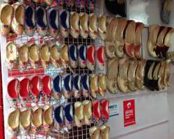 A wide range footwear and juttis are also available in the market.